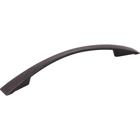 Jeffrey Alexander 128 mm Center-to-Center Brushed Oil Rubbed Bronze Flared Regan Cabinet Pull 847-128DBAC